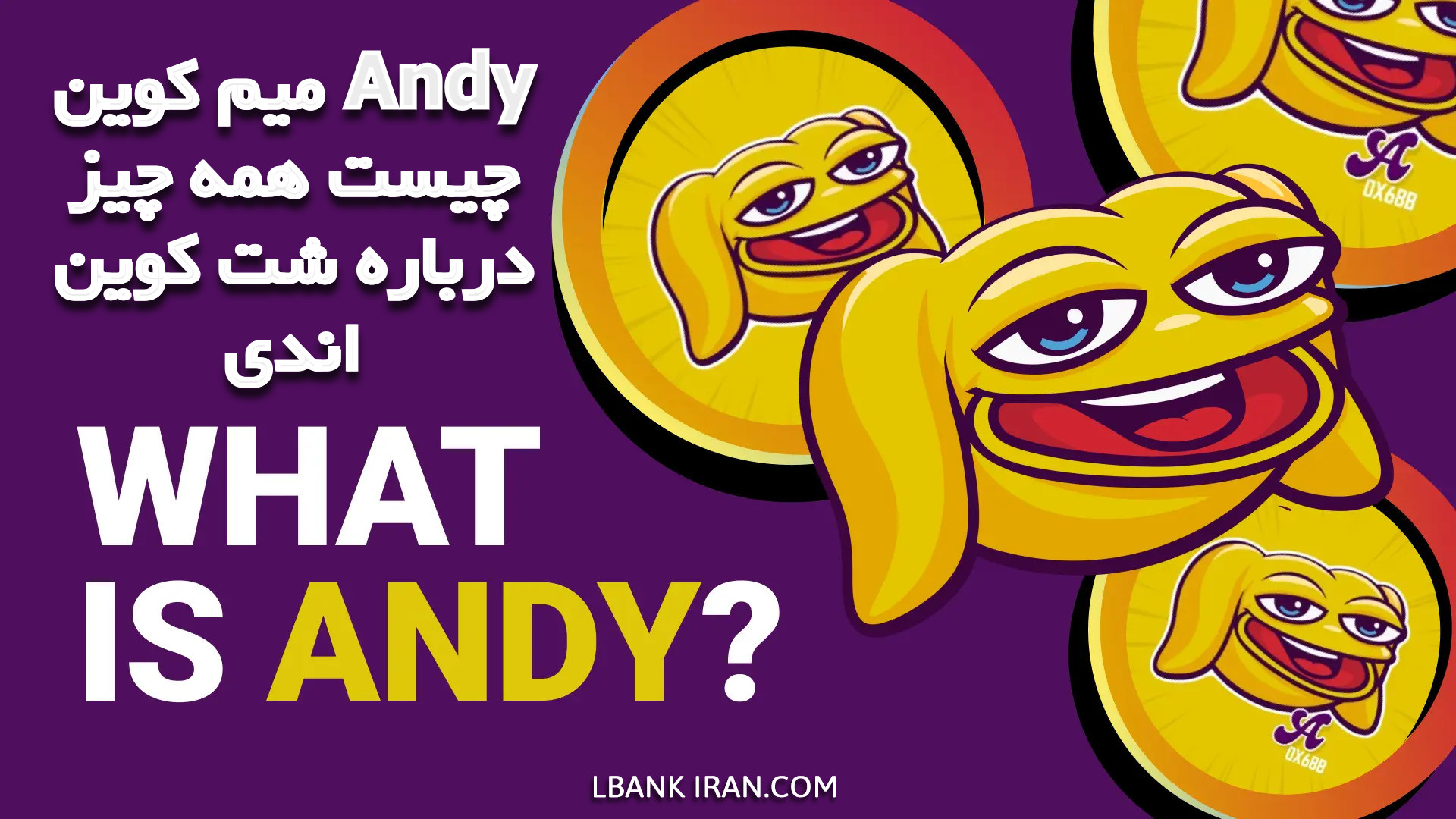 میم کوین Andy چیست همه چیز درباره شت کوین اندی