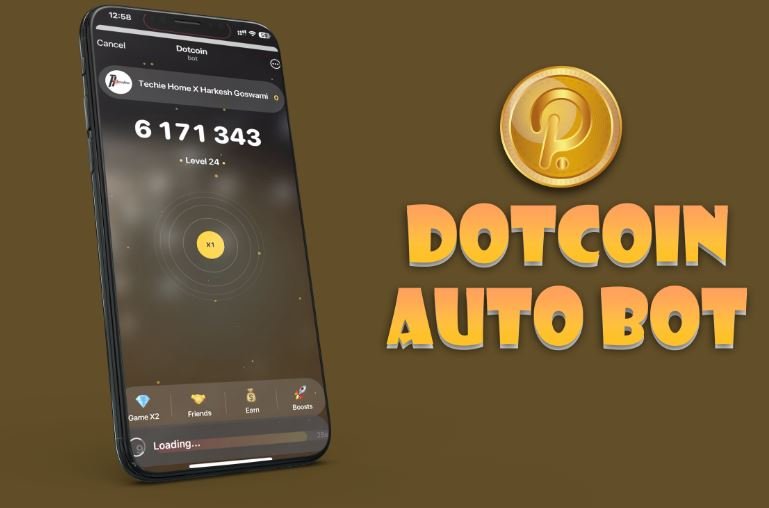 بازی تلگرامی دات کوین (DOTCOIN)