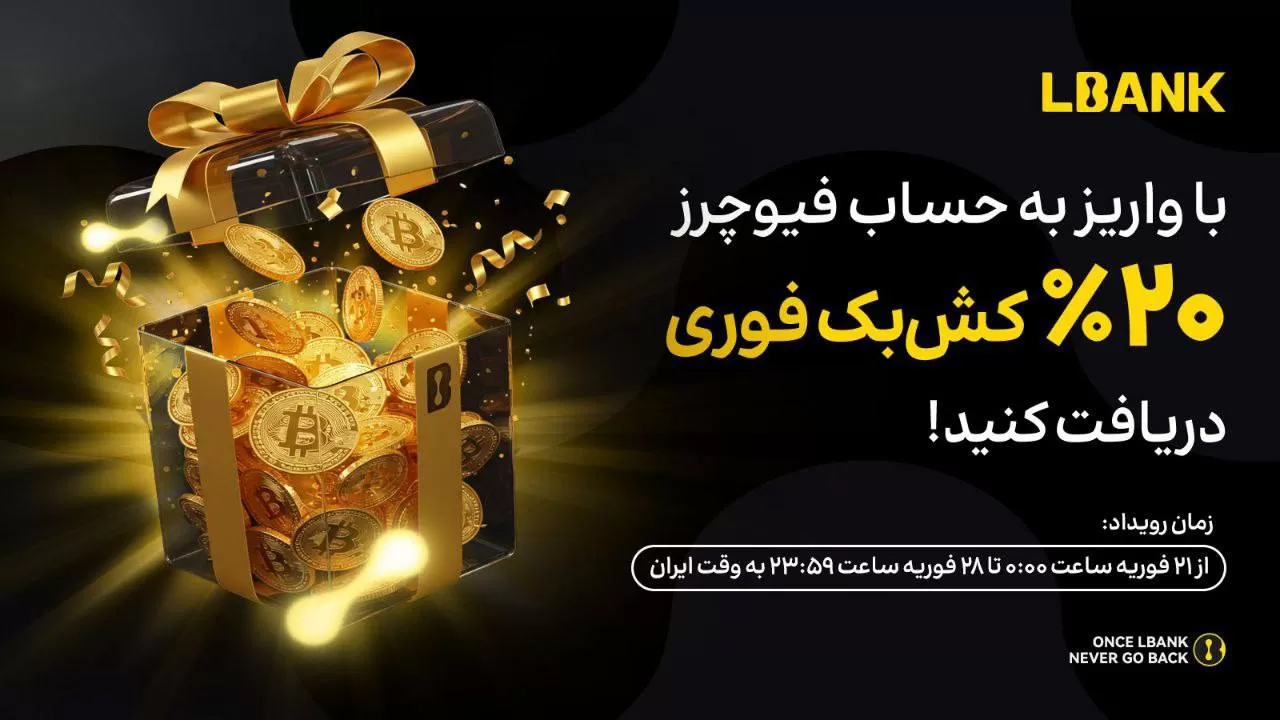 جایزه ویژه ۲۰ درصد کش بک فیوچرز صرافی ال بانک