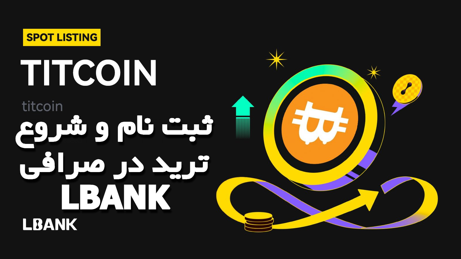 لیست شدن TITCOIN در صرافی البانک