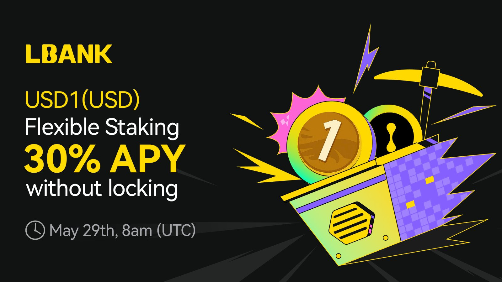 استک کردن ارزدیجیتال USD1 در صرافی البانک