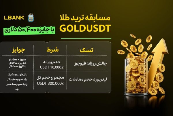 مسابقه بزرگ ترید طلا در صرافی LBank